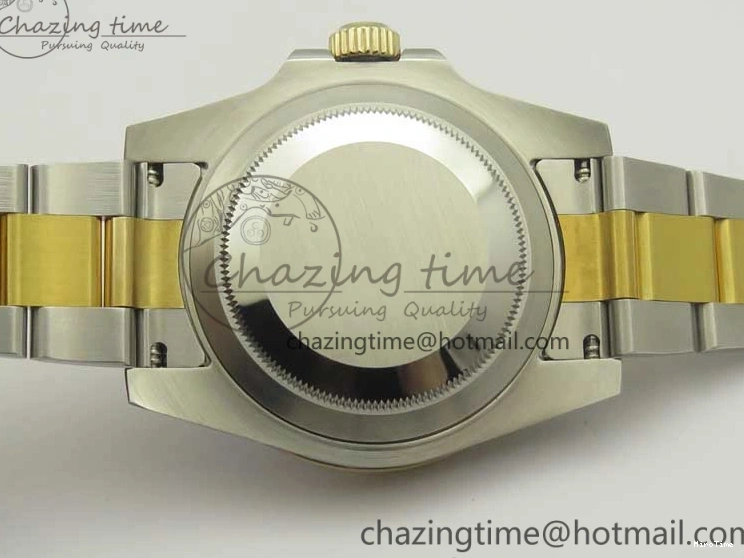 MiroTime 0410 Affordable Submariner 116613 LB Noob 1:1 Best Edition YG Wrapped Bezel Blue Dial on SS YG Bracelet A2836 V 3413